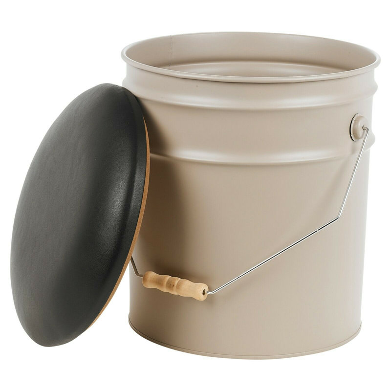 Wildman Aluminium Accent Stool, Grey