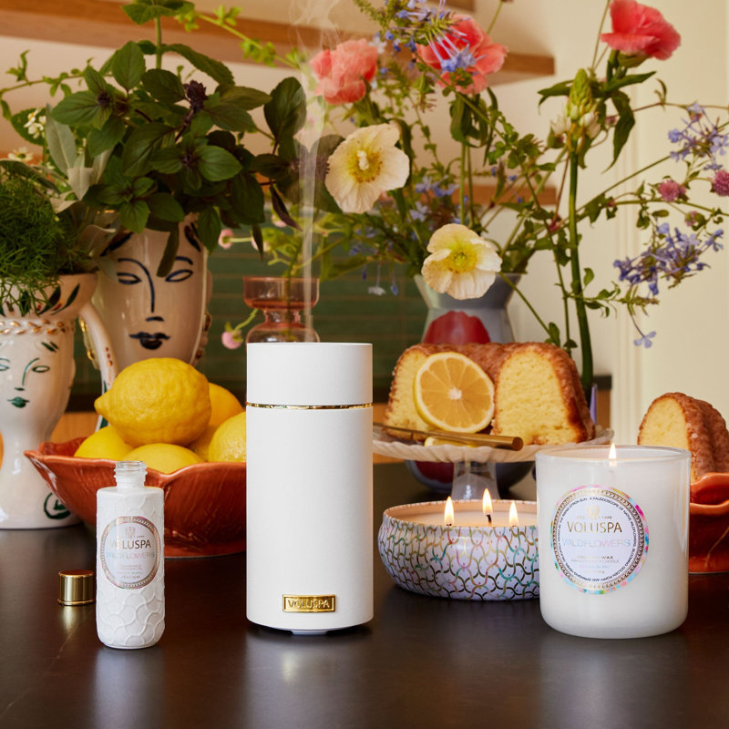 Wildflowers 15Ml Diffuser Oil, Plant/Floral, White