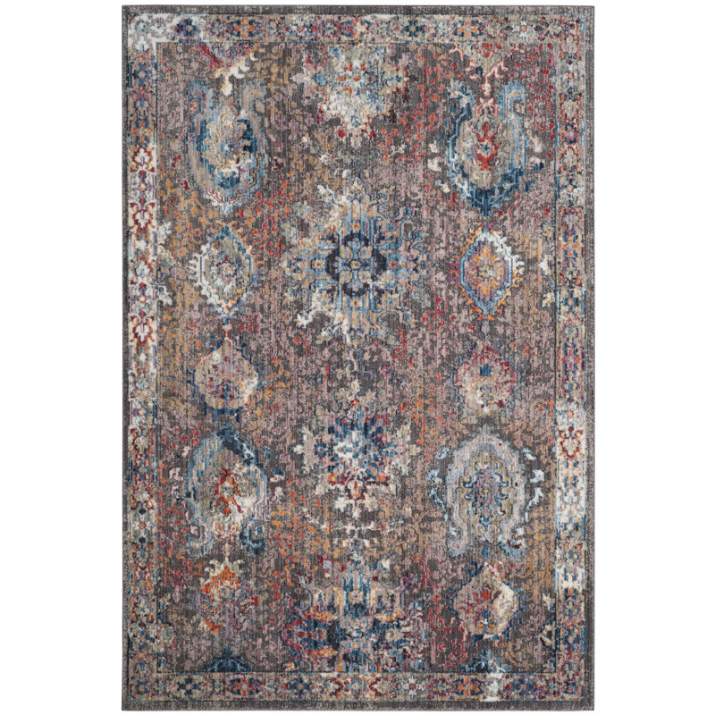 Bellomy Oriental Area Rug, Rectangle 91 x 152 cm