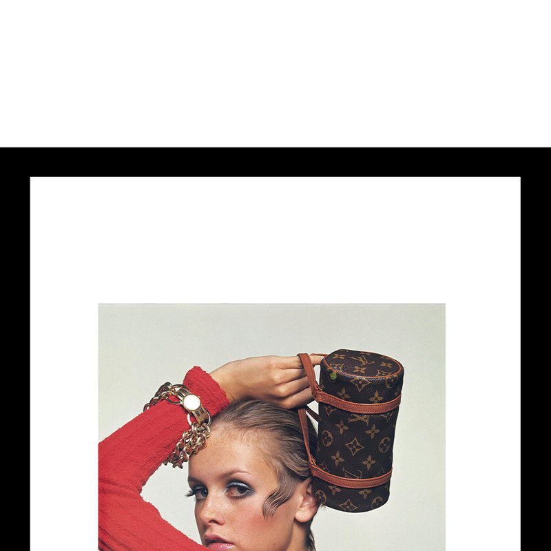 Twiggy Designer Fashion, reproduction encadrée