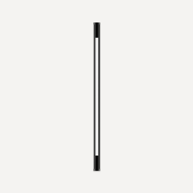 Tenor 30" LED Vanity Light, Matte Black, Round