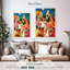 Dieux indous Rada et Krishna-161869967