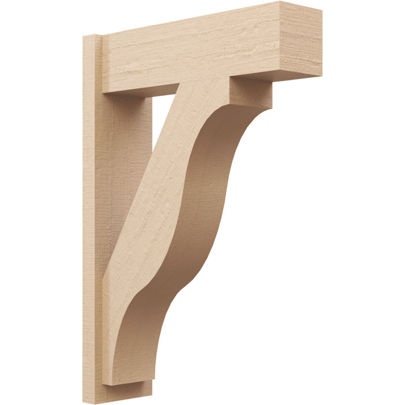 Figurine en bois de cèdre brut Timberthane, simili bois brut, l 8 po x P 26 po x H 38 po, brun clair apprêté