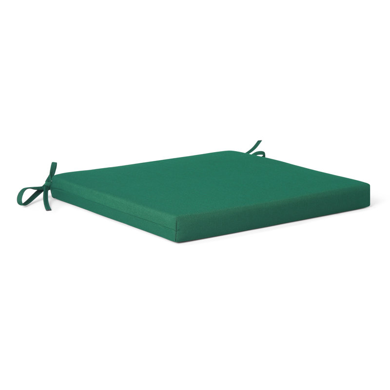 Coussin de chaise de patio , Vert, L 20 po x P 18 po