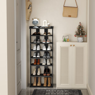 Tall Slender Shoe Cubby For Closet