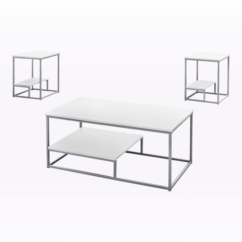 Nevena 3pcs Coffee, Accent, End Table