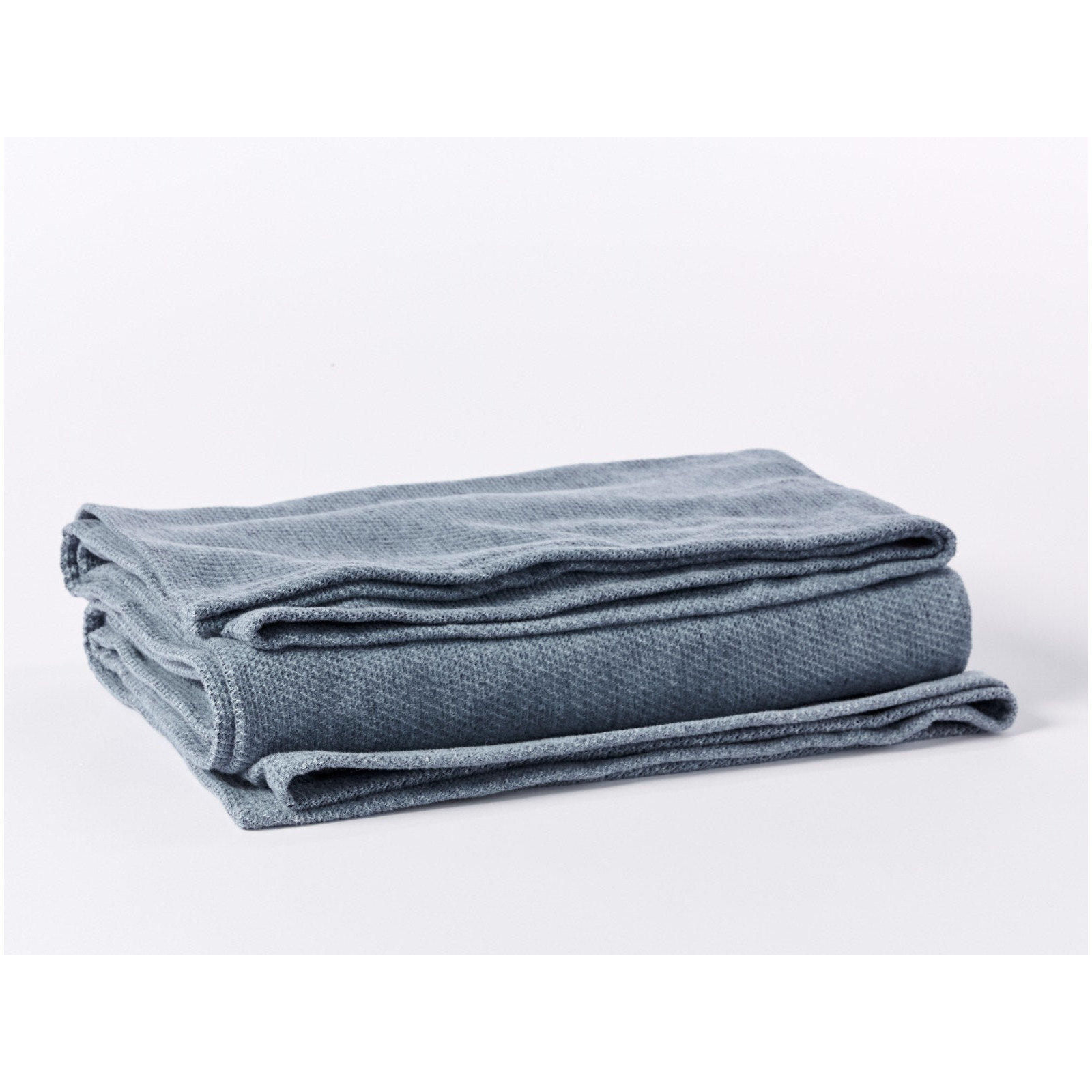 Sequoia Hand Woven Throw Blanket, Blue, King