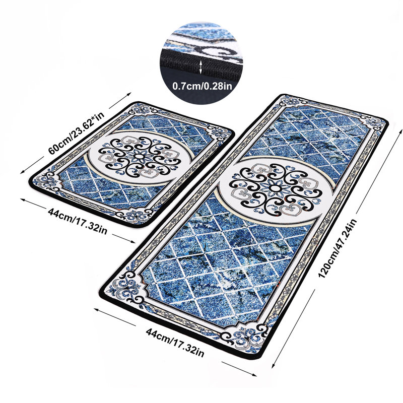 Ensemble de 4 tapis anti-fatigue Carolie