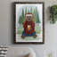 «Cvetana Lumberjack Bear Latte», reproduction d'un seul cadre photo sur toile-88442262-88442259