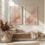 Pastel Paradise Delight, ensemble de 2 impressions dans un cadre-68763969-68763983