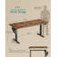 Adjustable Metal Base Standing Desk-496975994-496975995