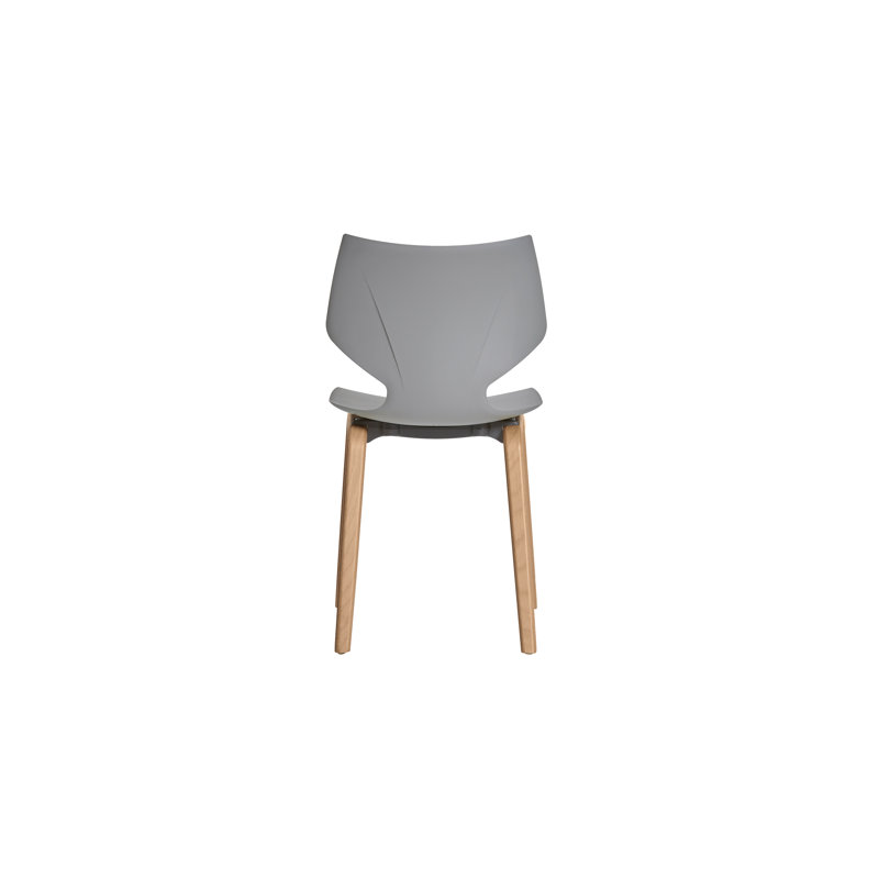 Kaylynn 46cm H Wing Back Side Chair, Grey