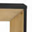 Mirod Elegant Console Table with Fireplace Design and Veneer Top, Perfect for Hallways, Living Rooms, or Entryways-1320316240