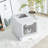 Foldable Plastic Cat Litter Box Top Entry Type Anti-Splashing With Lid/ Scoop-441696345