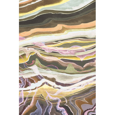 Warm Minerals I - Painting on Canvas