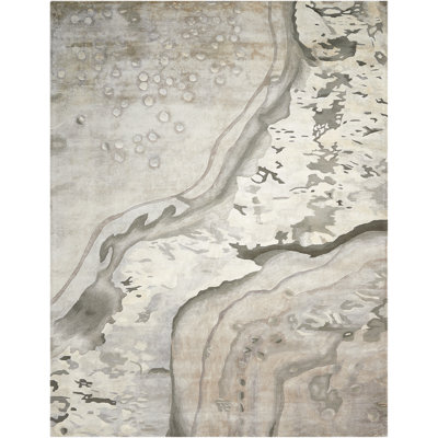 Dugas Abstract Wool Hand Woven Area Rug
