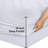 Quilted Fitted Mattress Pad King Size Elastic Fitted Mattress Topper Protector And Cover With Deep Pocket Stretches Up To Machine Washable-480370982