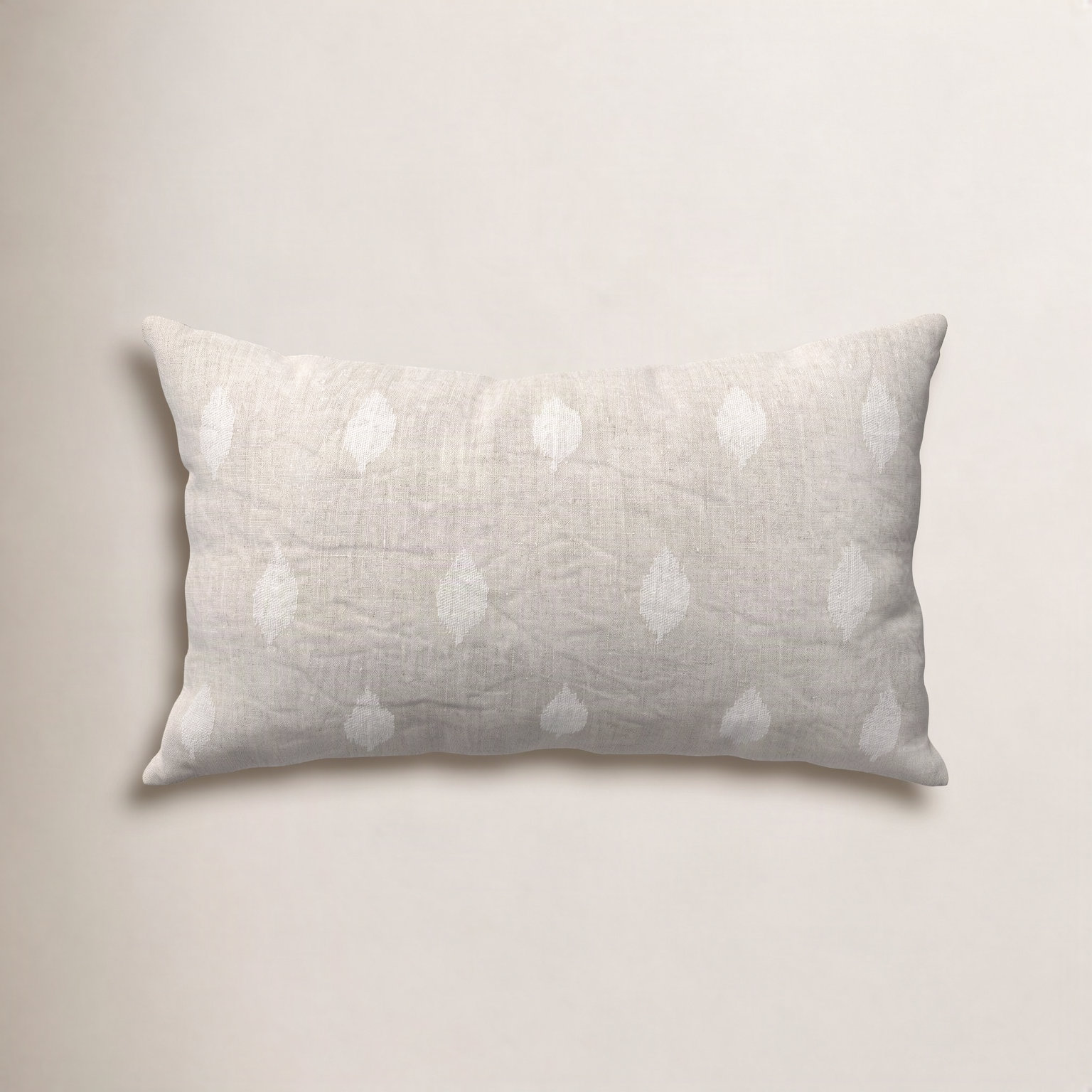 Soma Floral Fabric Lumbar Pillow Cover
