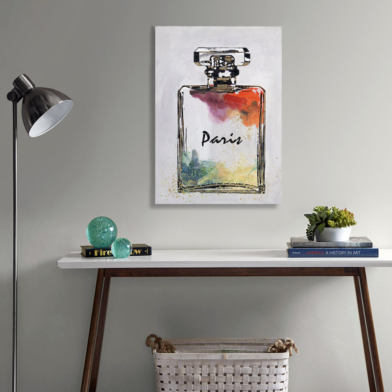 Perfume - Wrapped Canvas Painting
