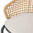 Graceful Outdoor Chairs - Brown Pe , Powder-Coated Metal Base, Cozy Seat Cushions Cool Construction, Cushion Support