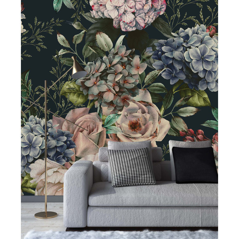 Peel & Stick Wall Mural, 8.34' W x 8.34' L