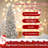 Pre-lit Flocked Slim Pencil Christmas Tree-23236732