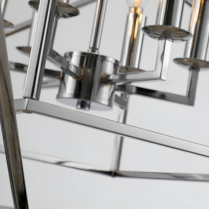 Bassler Unique Geometric Chandelier