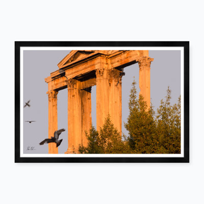 Arch Of Hadrian Sunrise IV Framed Photographic Print