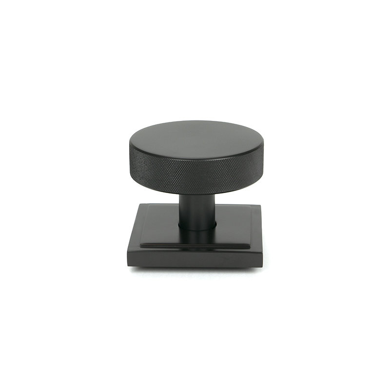 Brompton Single Dummy Door Knob , Aged Bronze
