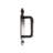 Hand Forged 4.5"  Wrought Iron Cabinet Handle-7394098