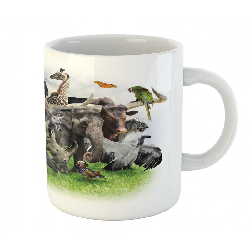 Grande tasse à café africa