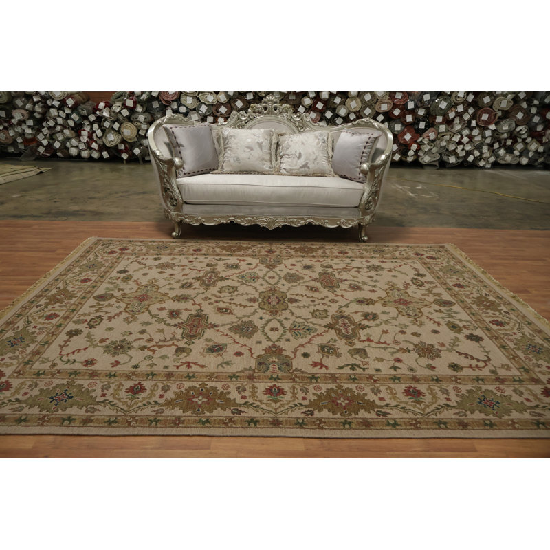 Tapis oriental traditionnel beige Classic Elegance 8 x 10