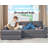 Birkley 96'' Corduroy Sofa-98431968-98431971