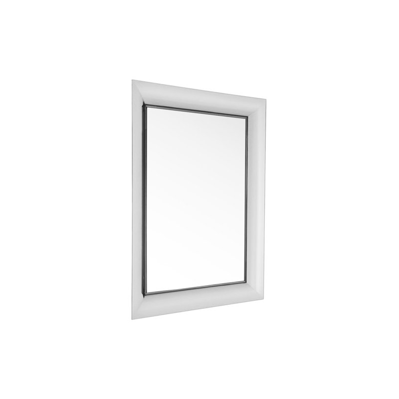 Ghost Flat Metallic Polycarbonate Wall Mirror, Chrome