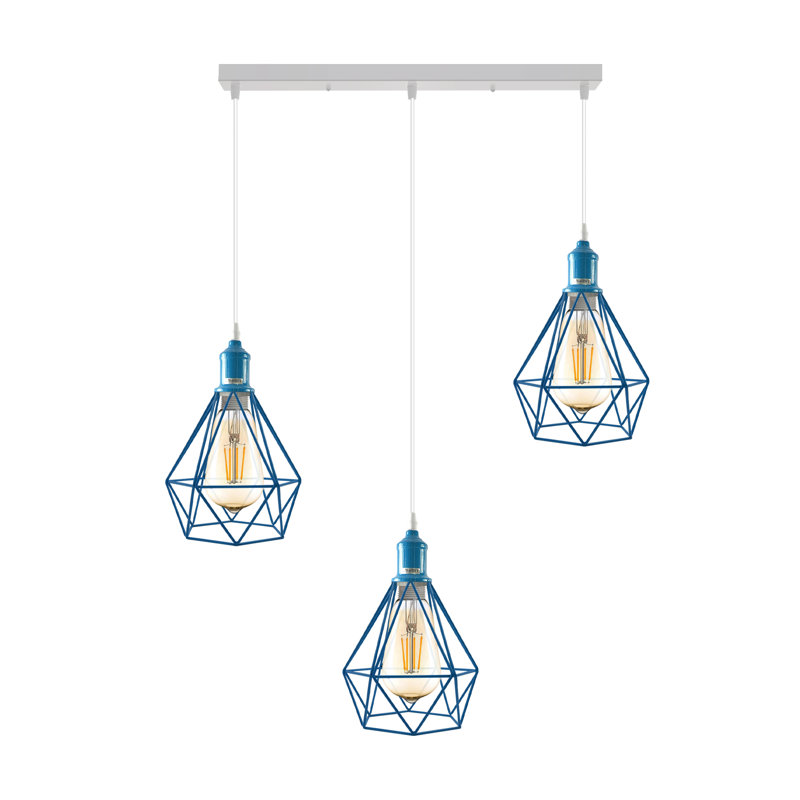Alona 3 - Light Pendant, Blue
