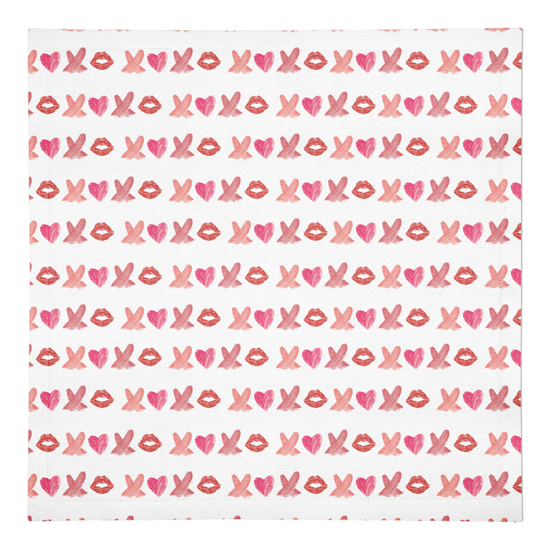 Jannice Cotton Twill Geometric Square Napkin