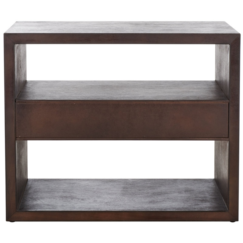 Brilan 27'' W Nightstand, Dark Oak