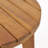 Outdoor 16" Acacia Wood Side Table-1455342555