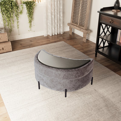 Upholstered Storage Ottoman