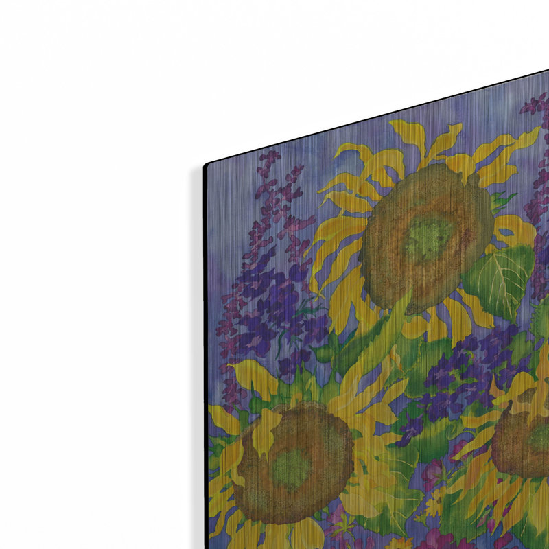 «Sunflower Power» par Carissa Luminess, H 16 po x l 12 po