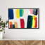 Oliver Gal CaliSunset III Abstract - Hand-Applied Glass Coat Framed Canvas Art-1286966089-1286966088