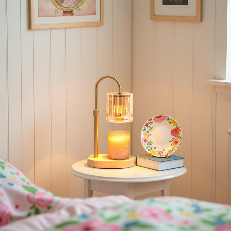 Candle Warmer Lamp With Timer Adjustable Height