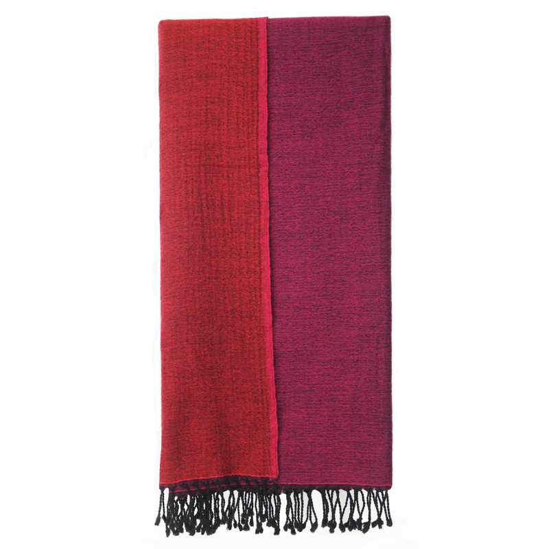 Cosette Merino Reversible Wool Throw