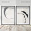 Positive Spaces Set Shadowbox Abstract Print by Oliver Gal, Black Frame, 10 x 15-2121365356-2121365350