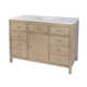 Celine 48 in. W Quartz Single Sink Bathroom Vanity Set