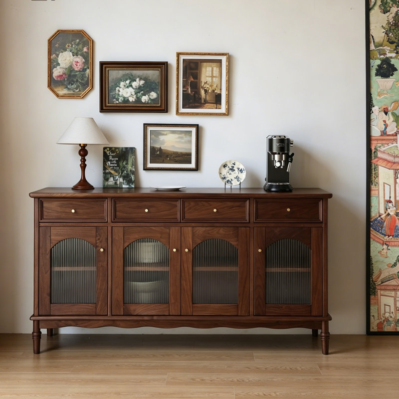 Armoire de rangement multifonctionnelle de style américain