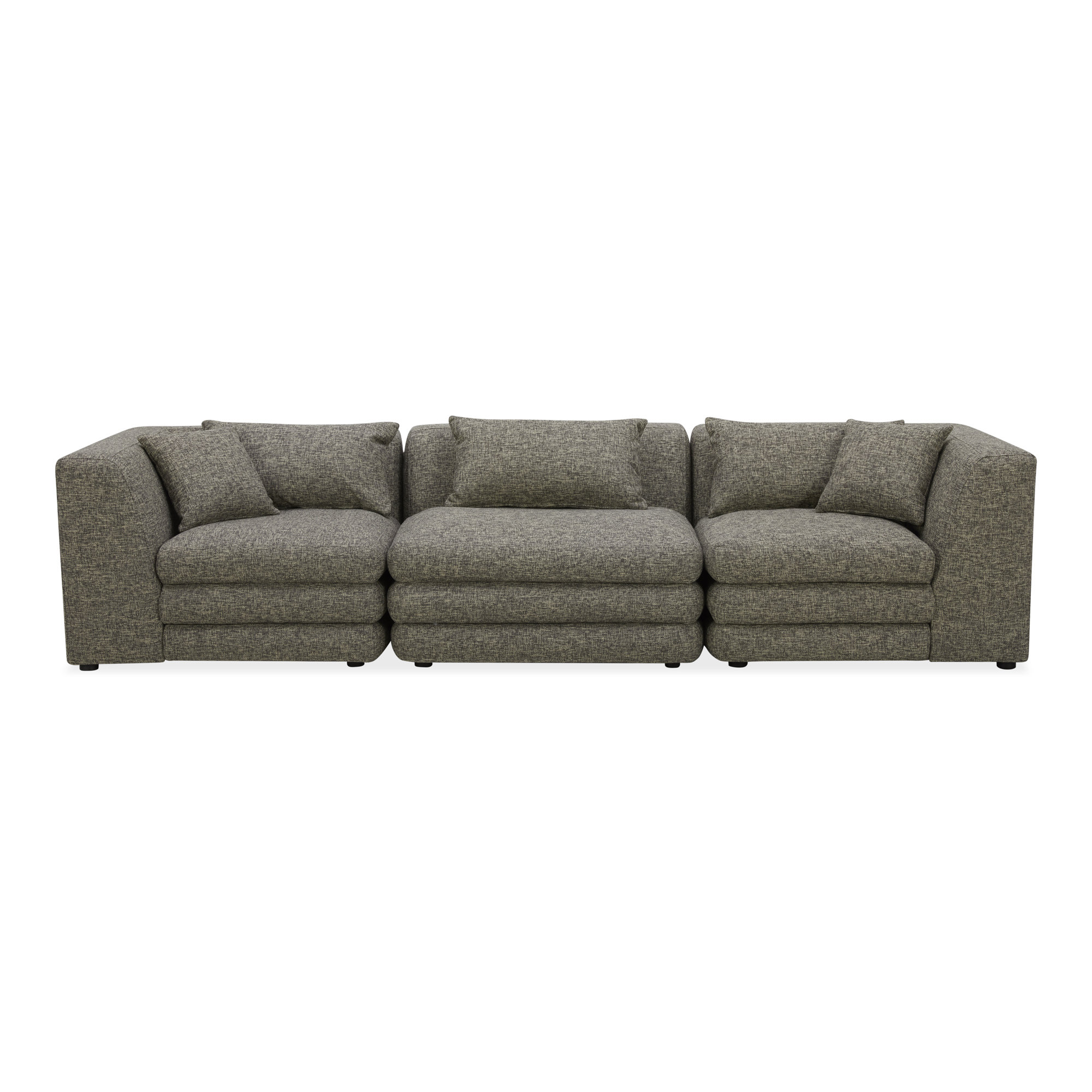 Moes Home Collection LOWTIDE Modular 3 - Piece Sectional