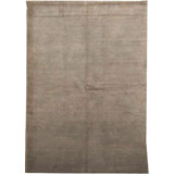 Himalayan Wool Striped Area Rug in Gray
