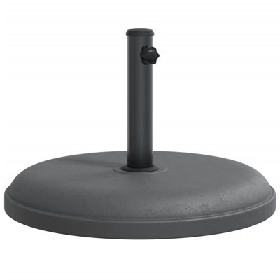 Base de parasol Arlmont & Co. pour poteaux de diamètre 1,3 po / 1,4 po / 1,5 po rond 55,1 lb