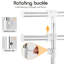 Carabella Adjustable Rolling Clothing Rack